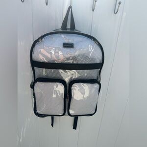 NWT Madden Girl Clear Backpack